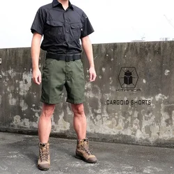 Pantalón corto táctico ripstop con bolsillos para airsoft