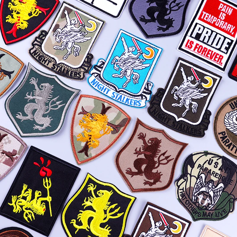 Insignias bordadas para coser/planchar en la ropa, accesorios de ropa Diy, parche Fusible, parche bordado, aplique en la mochila - imagen 2