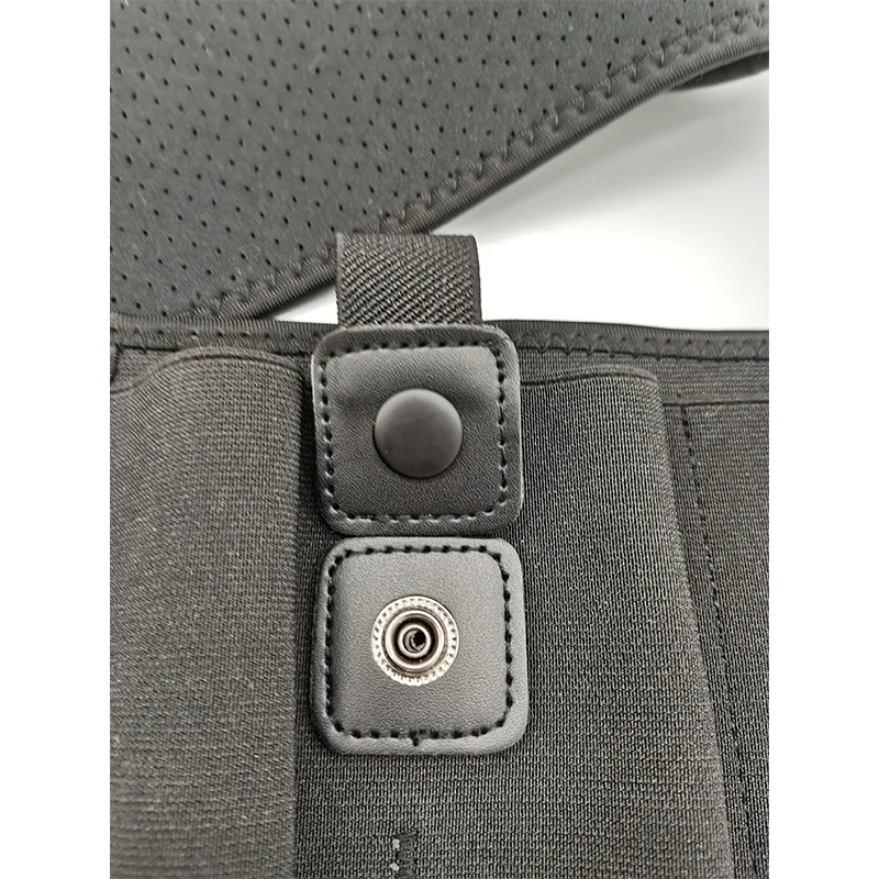 Funda táctica para pistola de vientre, bolsa de transporte oculta derecha e izquierda para pistola de mano, cinturón deportivo transpirable para exteriores, bolsa para teléfono - imagen 3