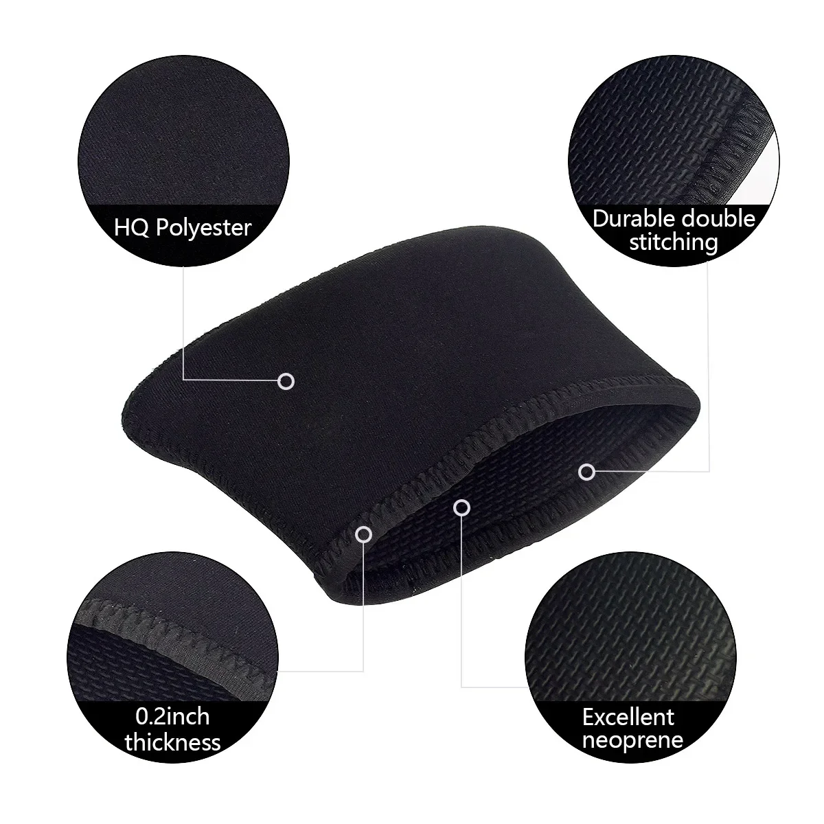 Nuevo estilo táctico AK47 AK74 almohadilla de retroceso sin cordones relleno de Gel Rifle escopeta Slip-on almohadilla de retroceso almohadillas de trasero accesorios de caza - imagen 4