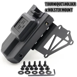 Soporte torniquete táctico con extensión QLS para funda derecha
