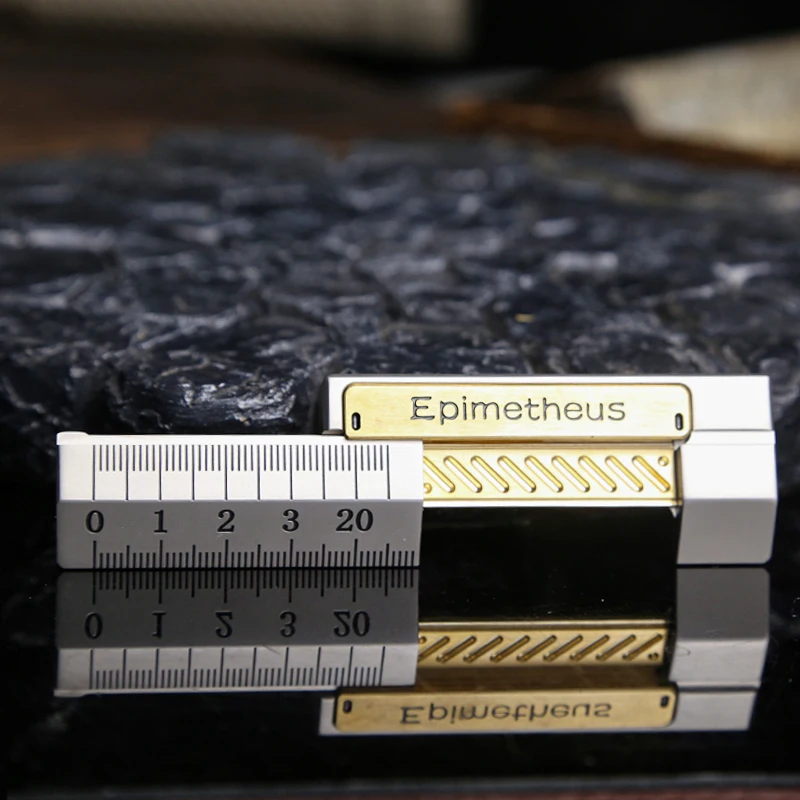 Herramienta de descompresión de juguete push-pull mecánico de acero inoxidable y manómetro - imagen 4