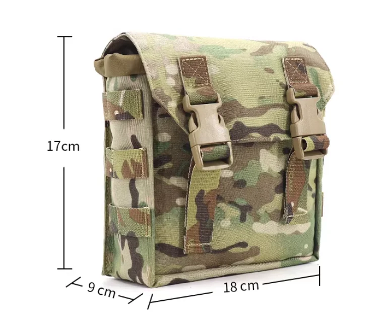 Bolsa de cintura MOLLE RG visión frontal