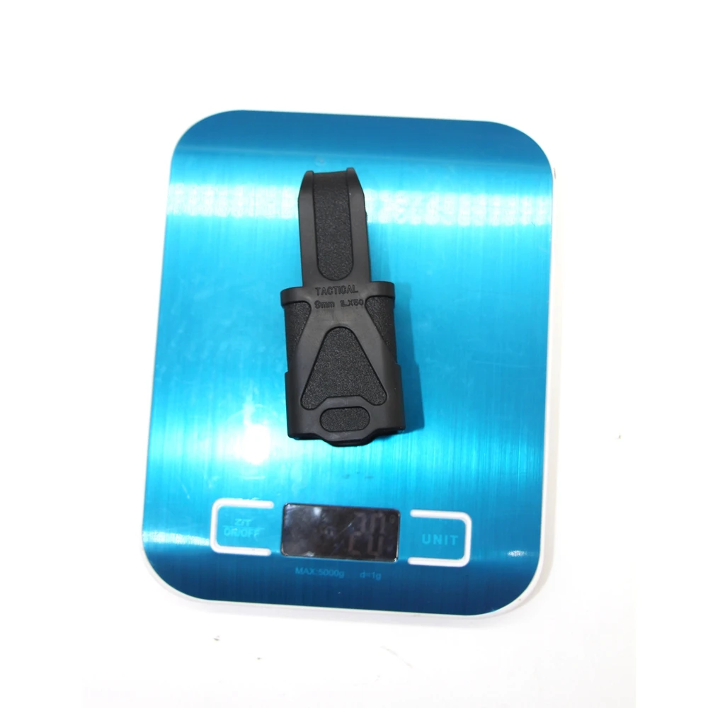 Cinta de marcador con Clip para bolsa de revistas, accesorios de caza, banda de marcado de revistas, cubierta de goma de identificación de combate, 10 piezas, 9mm - imagen 5