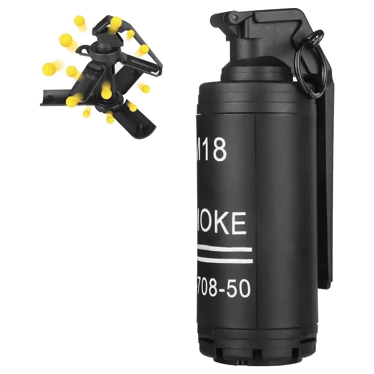 M67 granada de humo táctica nylon para airsoft