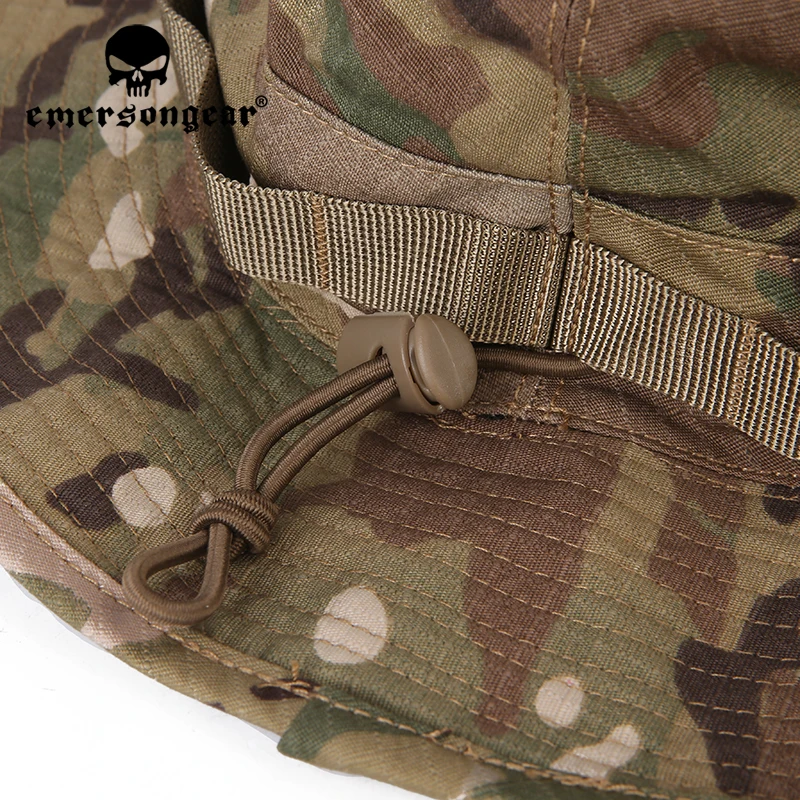 Emersongear Boonie Hat Camping Boonie Cap Airsoft camuflaje caza sol combate al aire libre Emerson EM8553 - imagen 5