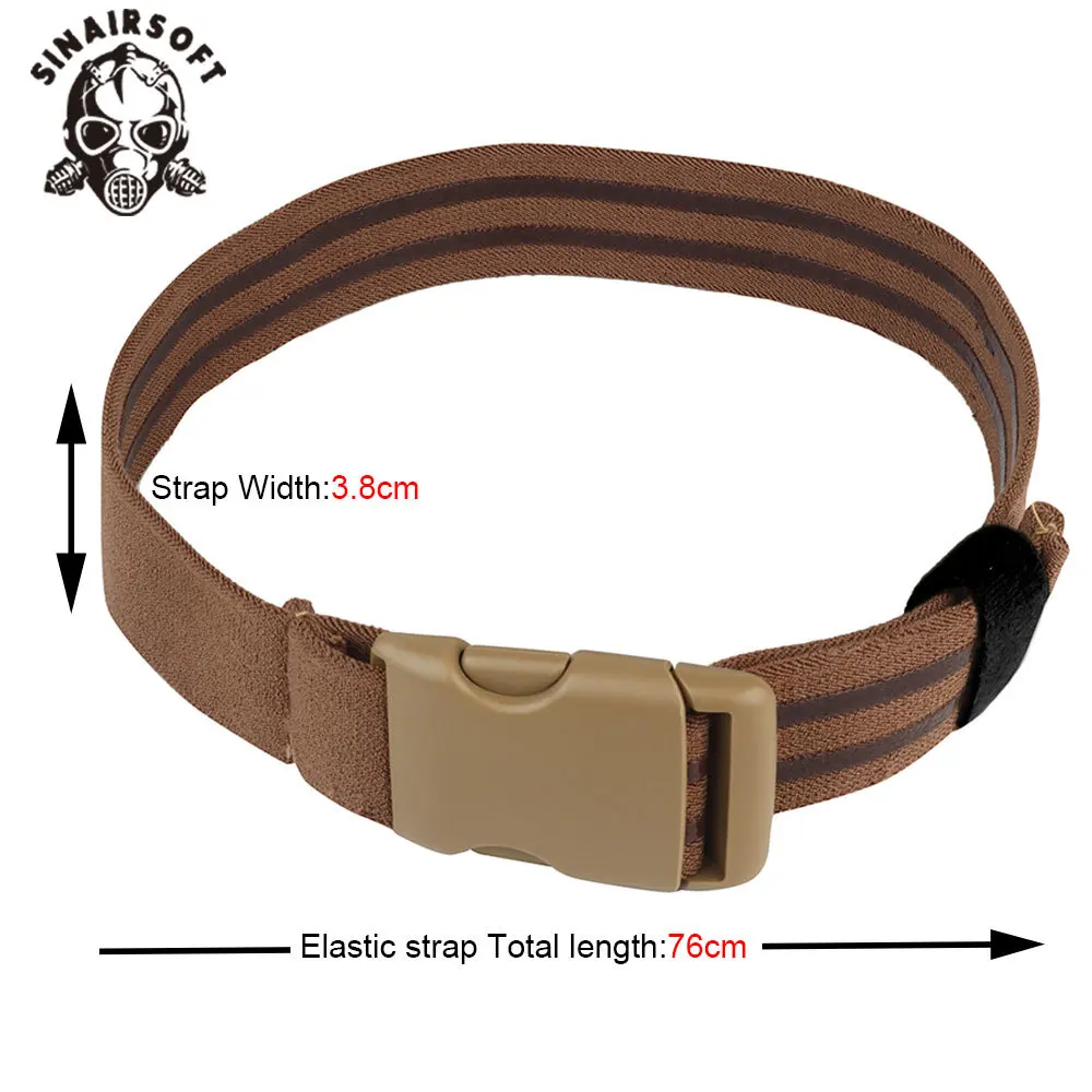 Correa táctica para muslo, banda elástica para pierna, funda para pistola, Correa antideslizante para QLS 19 22 G17 M9, accesorios de caza - imagen 3