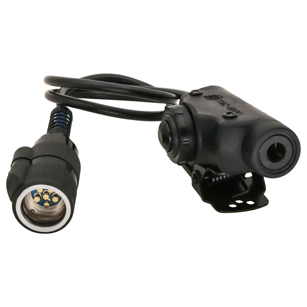 Auriculares tácticos PTT U94 V2, Ptt de 6 pines para PELTORCOMTAC MSA TAC-SKY, para PRC 148 PRC 152, Walkie Talkie táctico de 6 pines - imagen 3