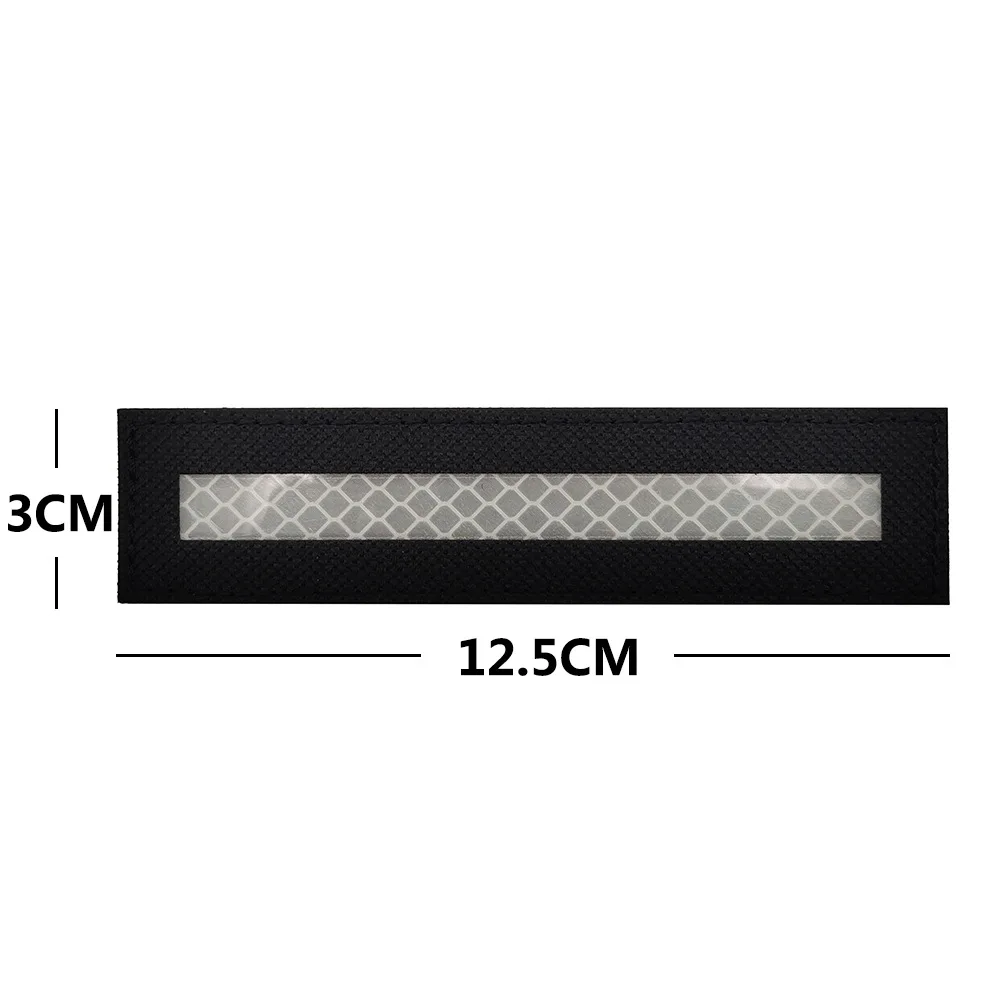 Tira reflectante mágica i-fa, pegatina cortada con láser para mochila al aire libre, insignia de identificación nocturna para chaquetas y mochilas - imagen 4