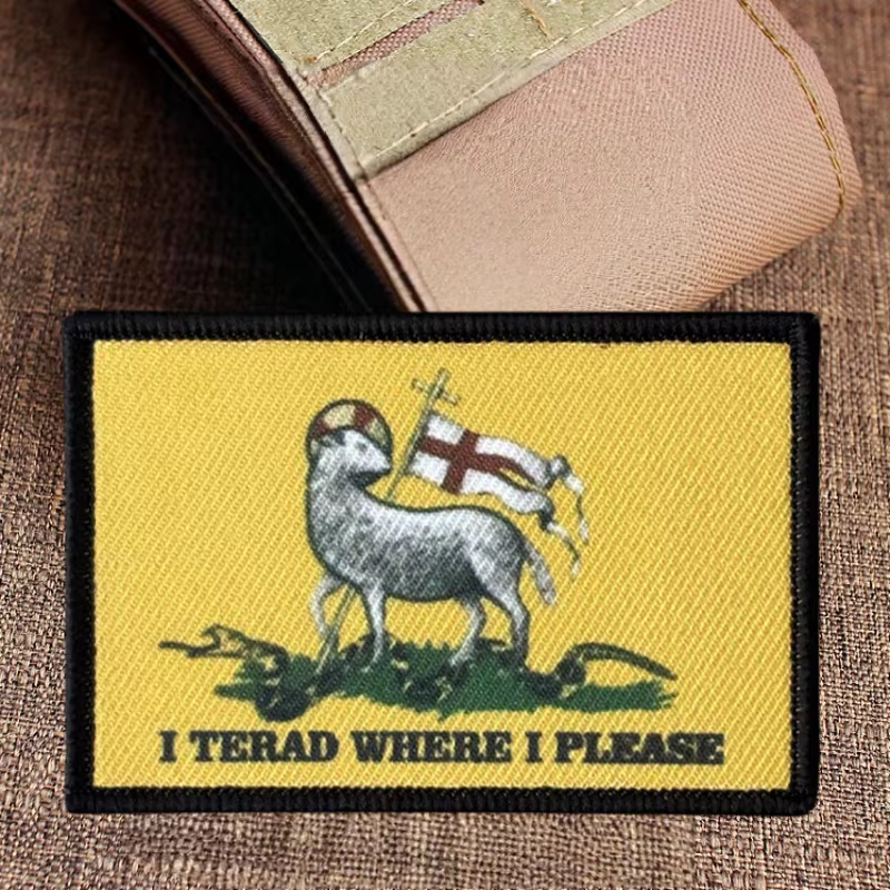 Parche táctico moral I Tread Where I Please gancho-bucle chaleco - imagen 4