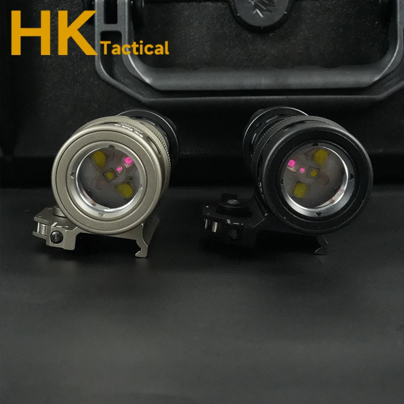 SF Metal M952V IR iluminador linterna táctica M952V LED estroboscópico Scout luz QD Base montaje 20mm Picatinny Rail lámpara de caza - imagen 4