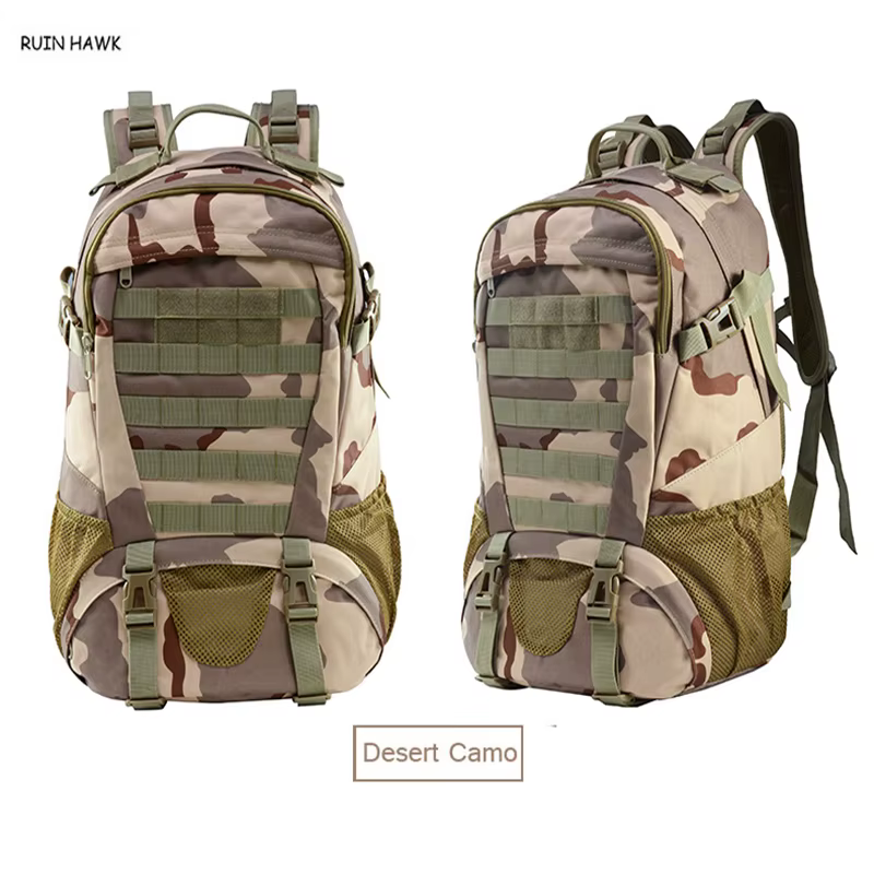 Mochila táctica asalto camuflaje – Senderismo exterior - imagen 3