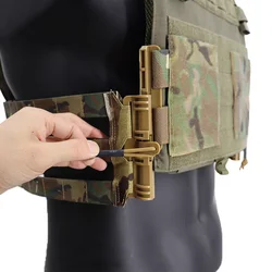 Correa para el vientre de liberación rápida para JPC Cpc 6094 420 Ncpc Xpc chaleco táctico circunferencia lateral Triple de liberación rápida