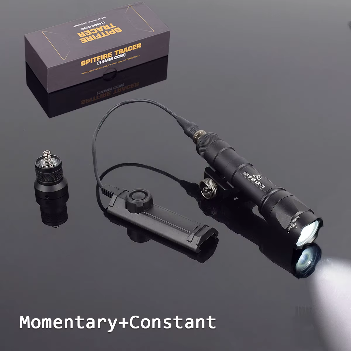 Spitfire M600 Linterna táctica LED para rail Picatinny 20mm - imagen 4