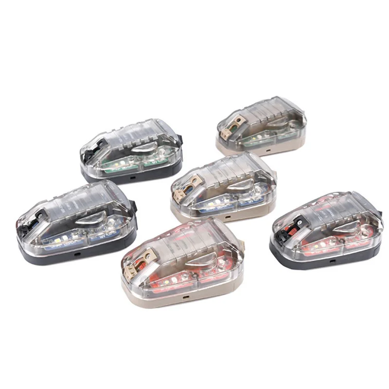 Casco táctico HEL-STAR 6 señal de luz impermeable lámpara de mariquita supervivencia LED estroboscópica lámpara de cabeza multiusos Camping herramienta al aire libre - imagen 4