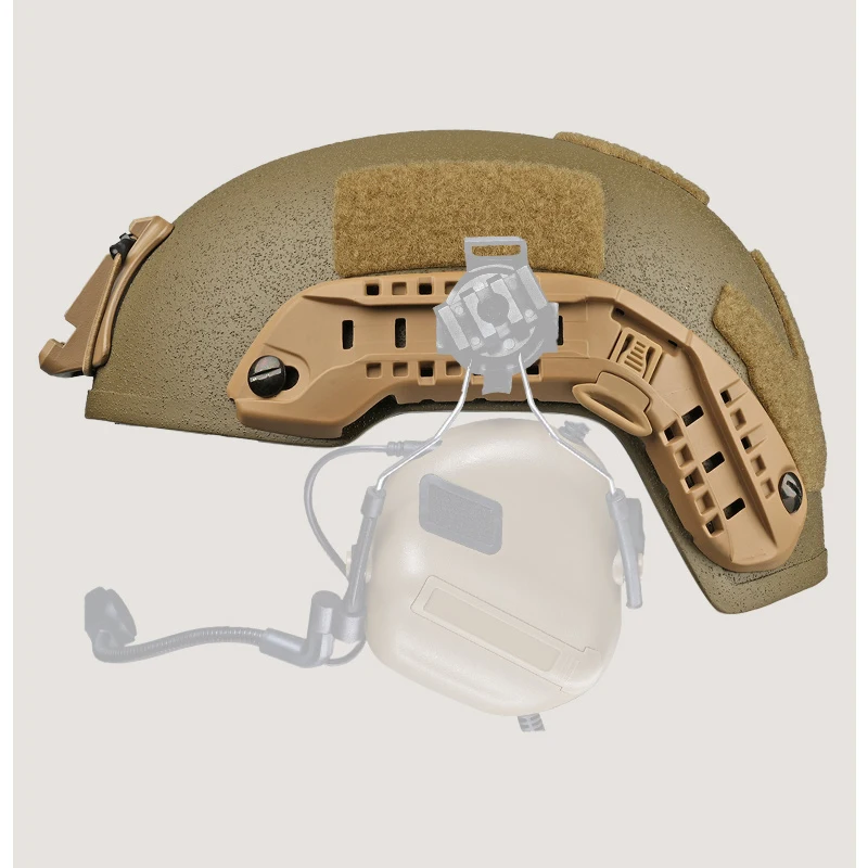 Casco de entrenamiento táctico MICH2001 de corte alto (no balístico) - Carcasa reforzada con ABS, estilo USMC ECH - imagen 4