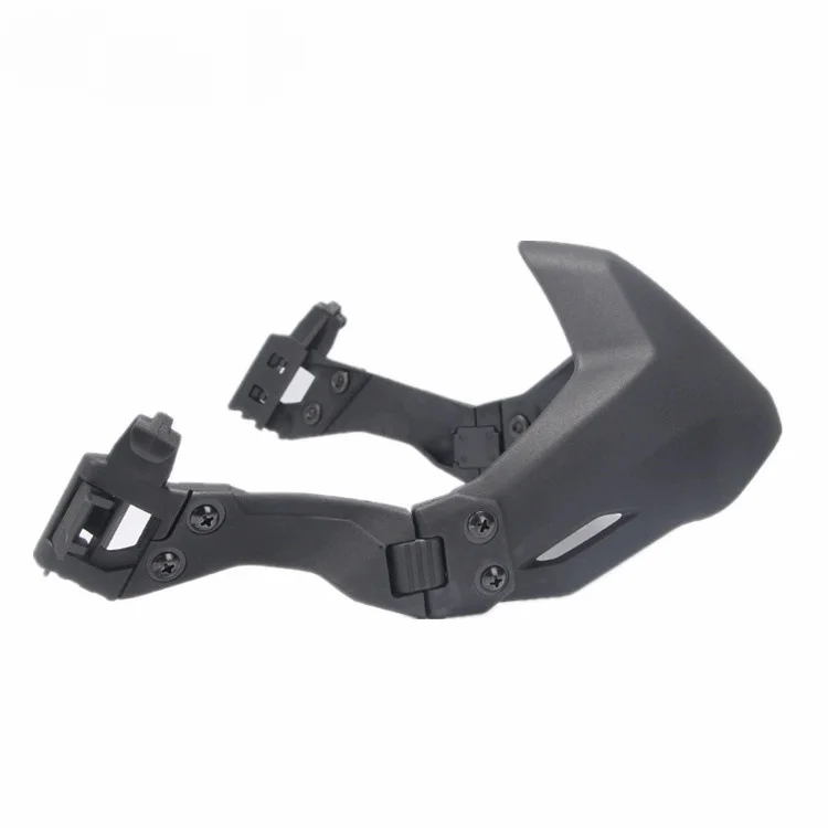 Mich casco Protector facial rápido, visera táctica, plegable, Media máscara - imagen 3