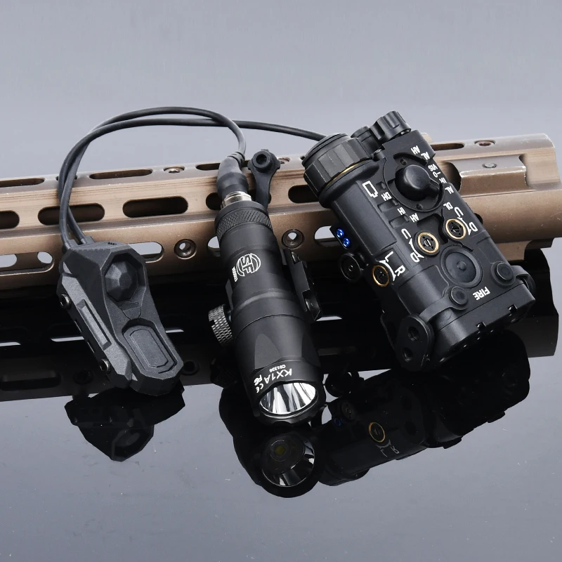 Linterna táctica de Metal NGAL Surefir M300A M600C, versión NGAL con AXON, doble función, Swtich Fit 20mm Rail Airsoft Hunting - imagen 2