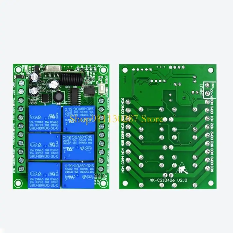 Transmisor + receptor profesional J1HC, control remoto inalámbrico 315/433 mhz