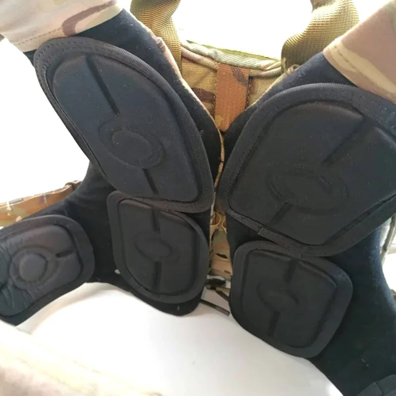 Juego de almohadillas protectoras de chaleco táctico para AVS CPC, portador de placa, almohadilla de revestimiento - imagen 3