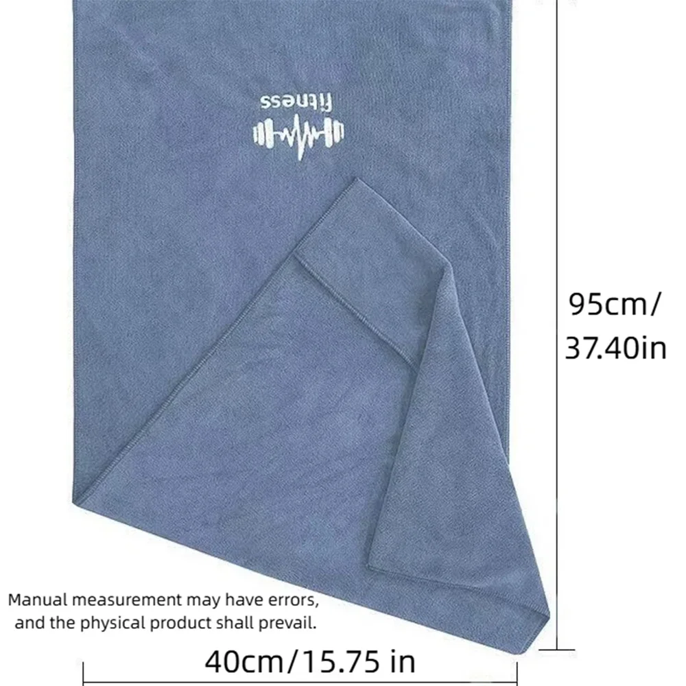 All - in - Toalla deportiva y de gimnasio - Secado rápido, ultraabsorbente para baño, correr, baloncesto y exteriores 40 × 95 cm - imagen 5