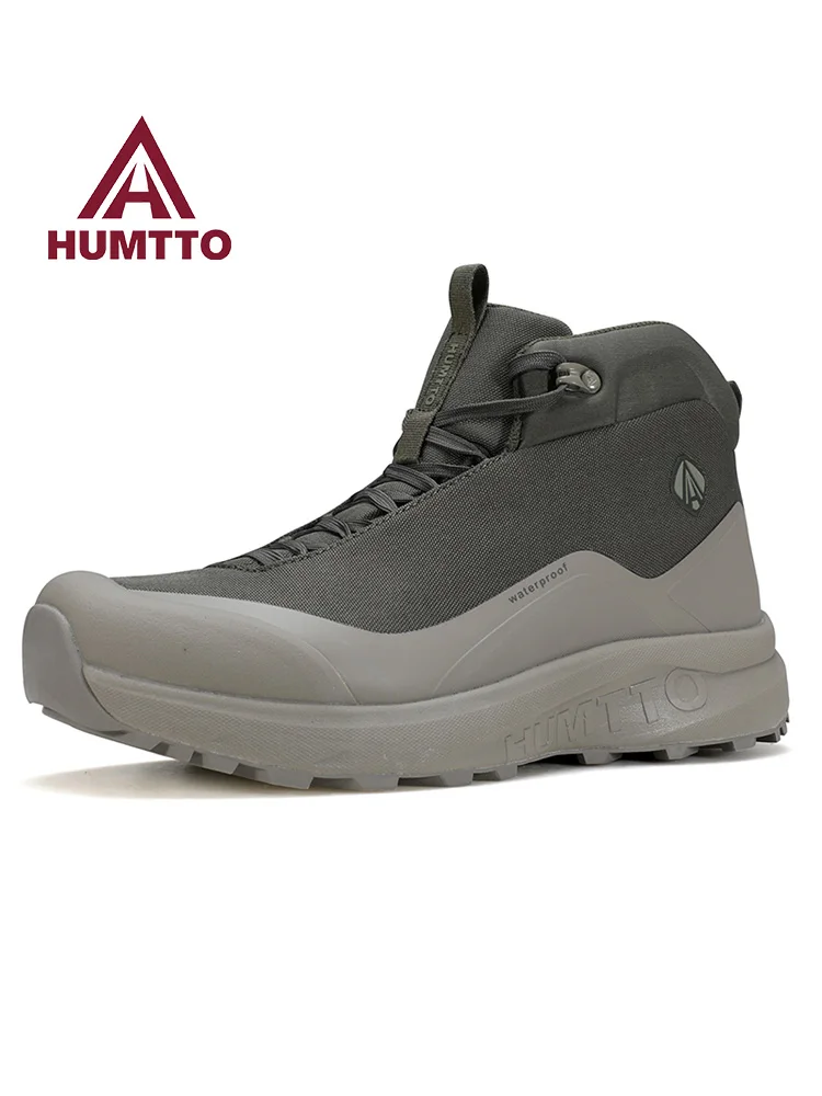 HUMTTO Botas tácticas tobillo unisex para senderismo invierno - imagen 5