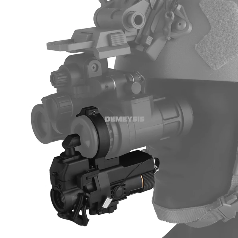 Dispositivo de visión nocturna, modelo de fusión térmica, cascos tácticos sin función, cámara térmica, modelo simulado de visión nocturna, equipo de casco - imagen 2