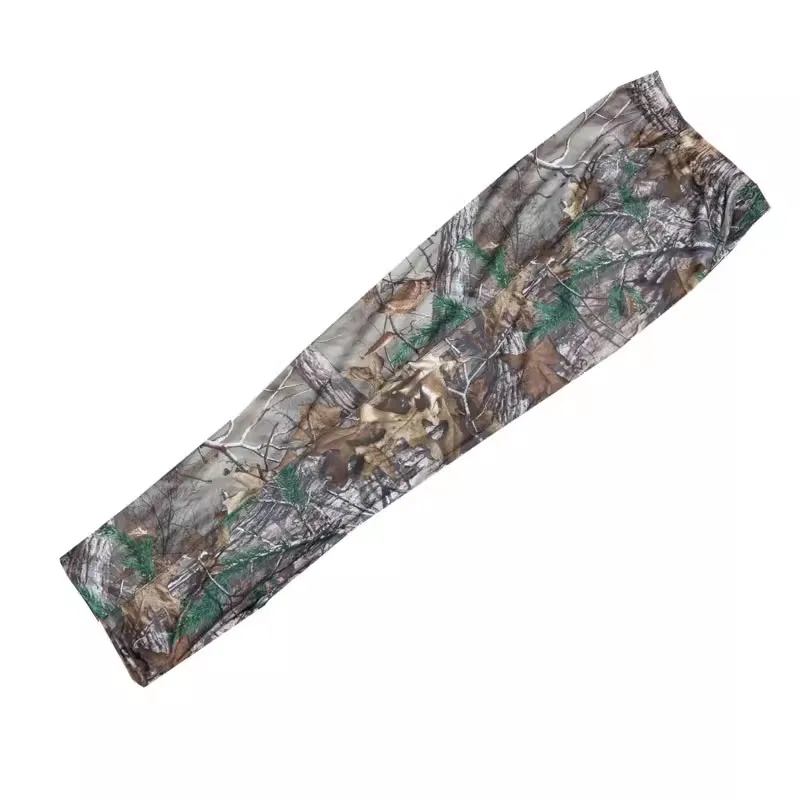 Primavera otoño casual árbol suelto camuflaje biónico hombres caza pesca pantalones completos suaves cómodos transpirables pantalones de escalada - imagen 3