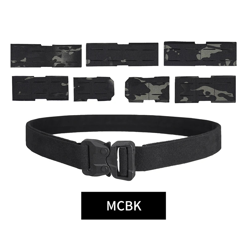 Cinturón táctico de liberación rápida, cinturones MOLLE exteriores, cinturón resistente Airsoft, equipo de combate de utilidad de nailon, accesorio de caza - imagen 5