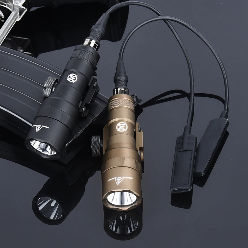 Wadsn Tactics M300C linterna luz LED blanca lámpara de explorador M300c foco de caza al aire libre 510 lúmenes M300 antorcha para riel de 20MM - imagen 4