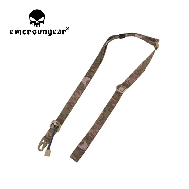 Emersongear, eslinga táctica para pistola, correa de hombro de dos puntos, cinturones giratorios, cuerda para disparar, Milsim, caza, senderismo, combate, nailon - imagen 3