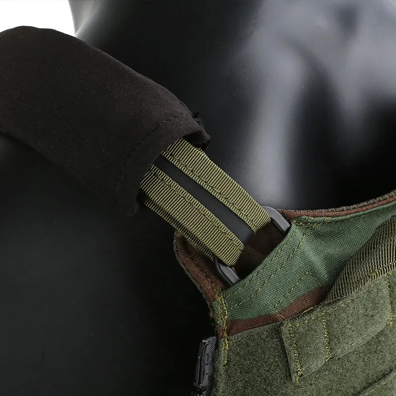Emersongear para VS Style SCARAB portador de placa Molle chaleco táctico Airsoft caza senderismo combate al aire libre Nylon EM7406 - imagen 4