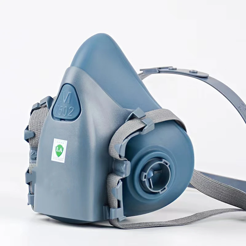 Respirador para pulverización de pintura Industrial, máscara de Gas 7 en 1/15 en 1, filtro de seguridad para trabajo, mascarilla facial antipolvo, reemplazo MMM 1/17 - imagen 5