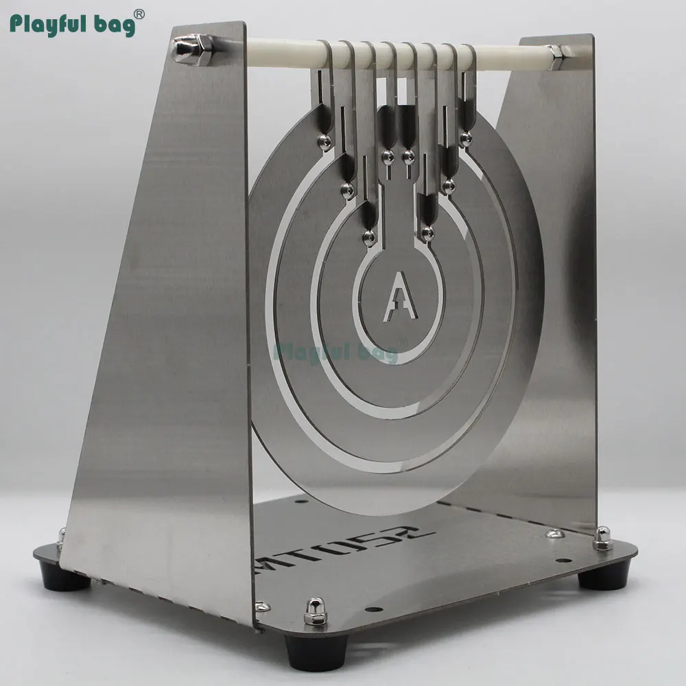 MT052 Anillo de estrella columpio objetivo de Metal acero inoxidable multianillo objetivo BB Airsoft bala suave tiro práctica entretenimiento - imagen 4