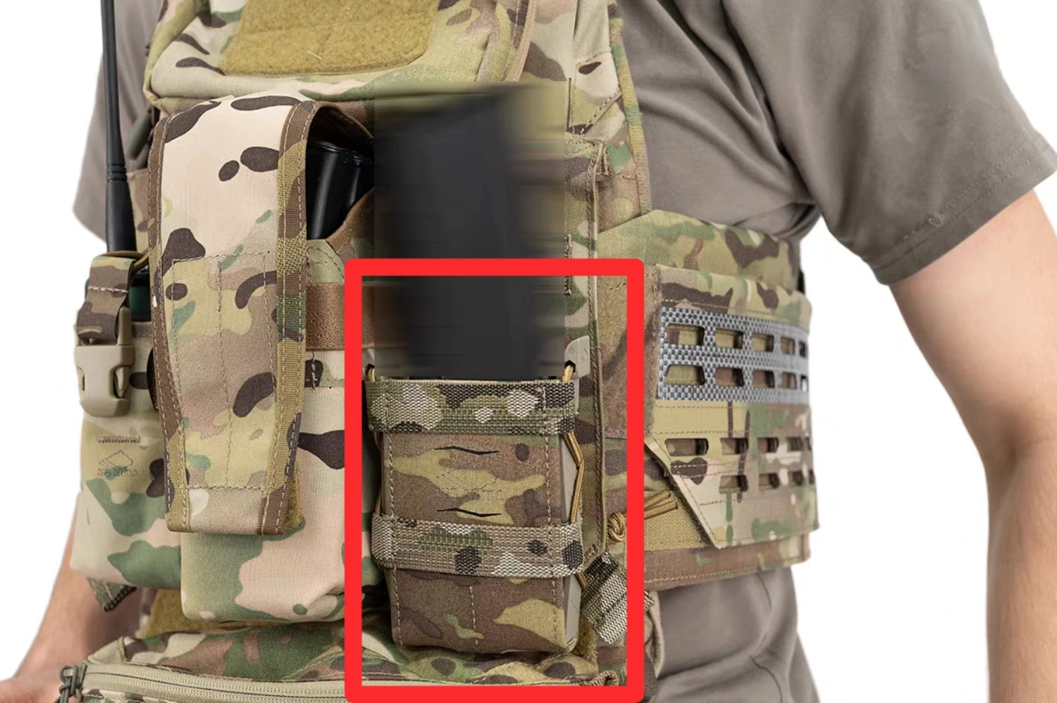 A-25 chaleco táctico Mag bolsa Molle revista bolsa de liberación rápida - imagen 5