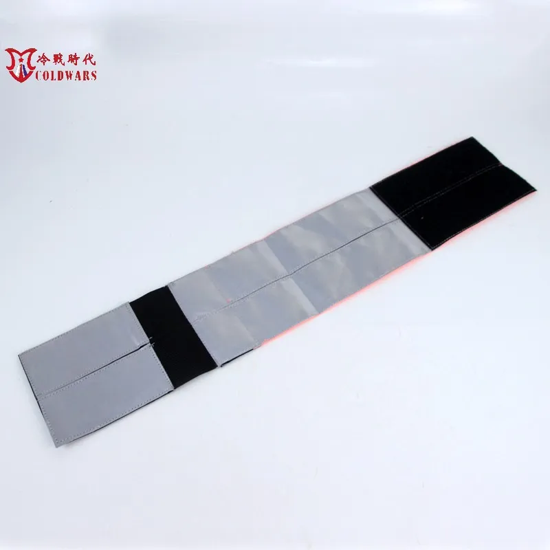 Brazos reflectantes completos brillantes de doble cara de las fuerzas especiales rusas con brazalete logotipo de identificación táctica - imagen 5