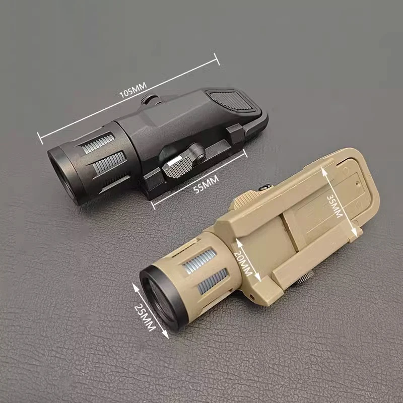 Elemento táctico de infuerza WML APL, arma de nailon, linterna, pistola Airsoft, Rifle apto para caza, luz estroboscópica de riel de 20mm - imagen 3