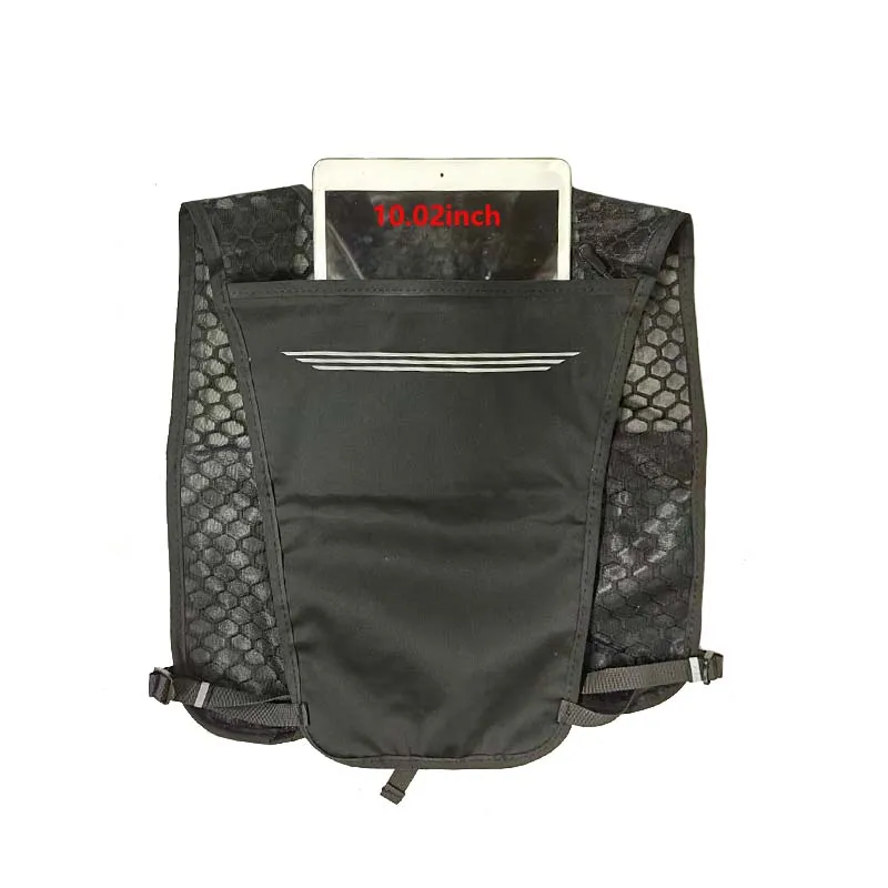 Bolsa para teléfono para correr, bolsa para chaleco para senderismo al aire libre, chaleco para ciclismo y senderismo, mochila ligera para almacenamiento deportivo, agua - imagen 3