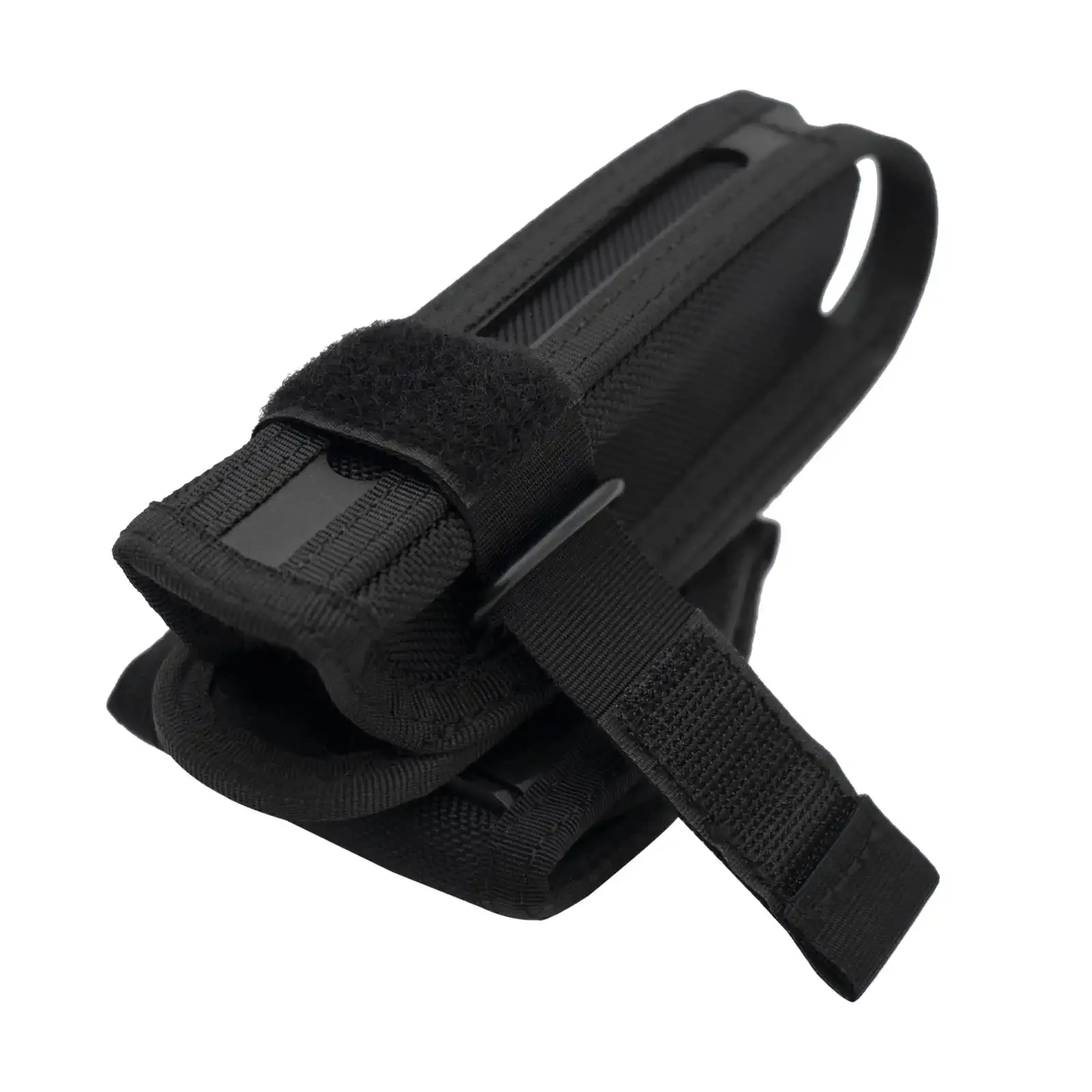 Soporte de bastón de patrulla de seguridad táctica, funda de bastón giratoria de 360 grados, soporte de bastón telescópico de 21 "-26", extracción rápida para cinturón de servicio - imagen 3