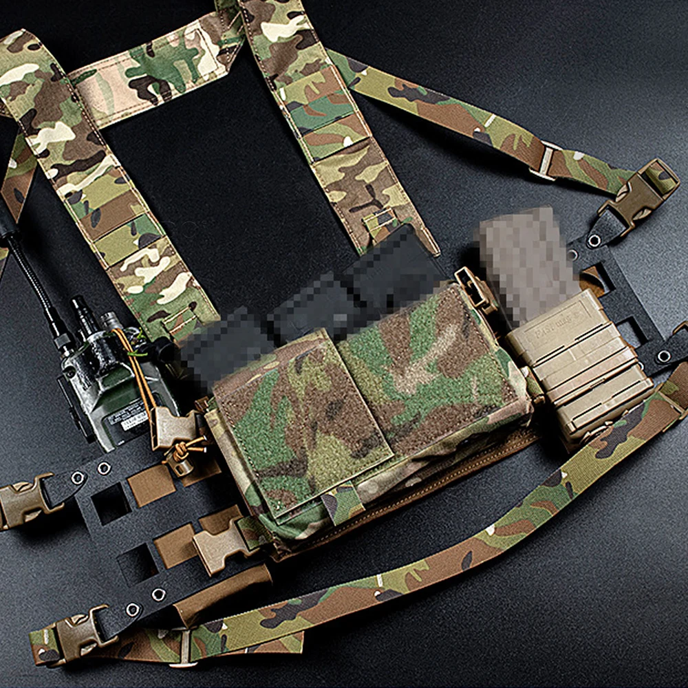 Arnés de pecho MOLLE táctico para chaleco antibalas - imagen 5