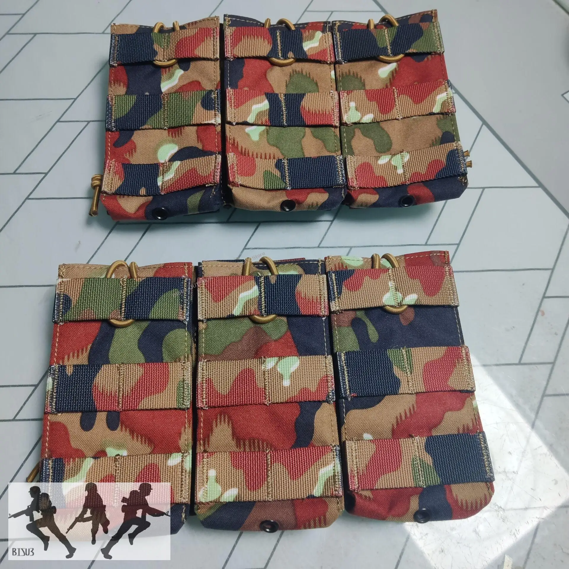TZA16 Accesorios tácticos personalizados camuflaje multiterreno MOLLE