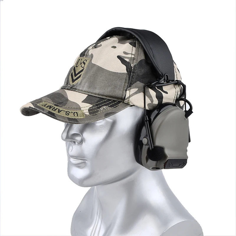 WADSN C3 auriculares tácticos de recogida activa con cancelación de ruido protección auditiva Airsoft comunicación de caza al aire libre - imagen 4