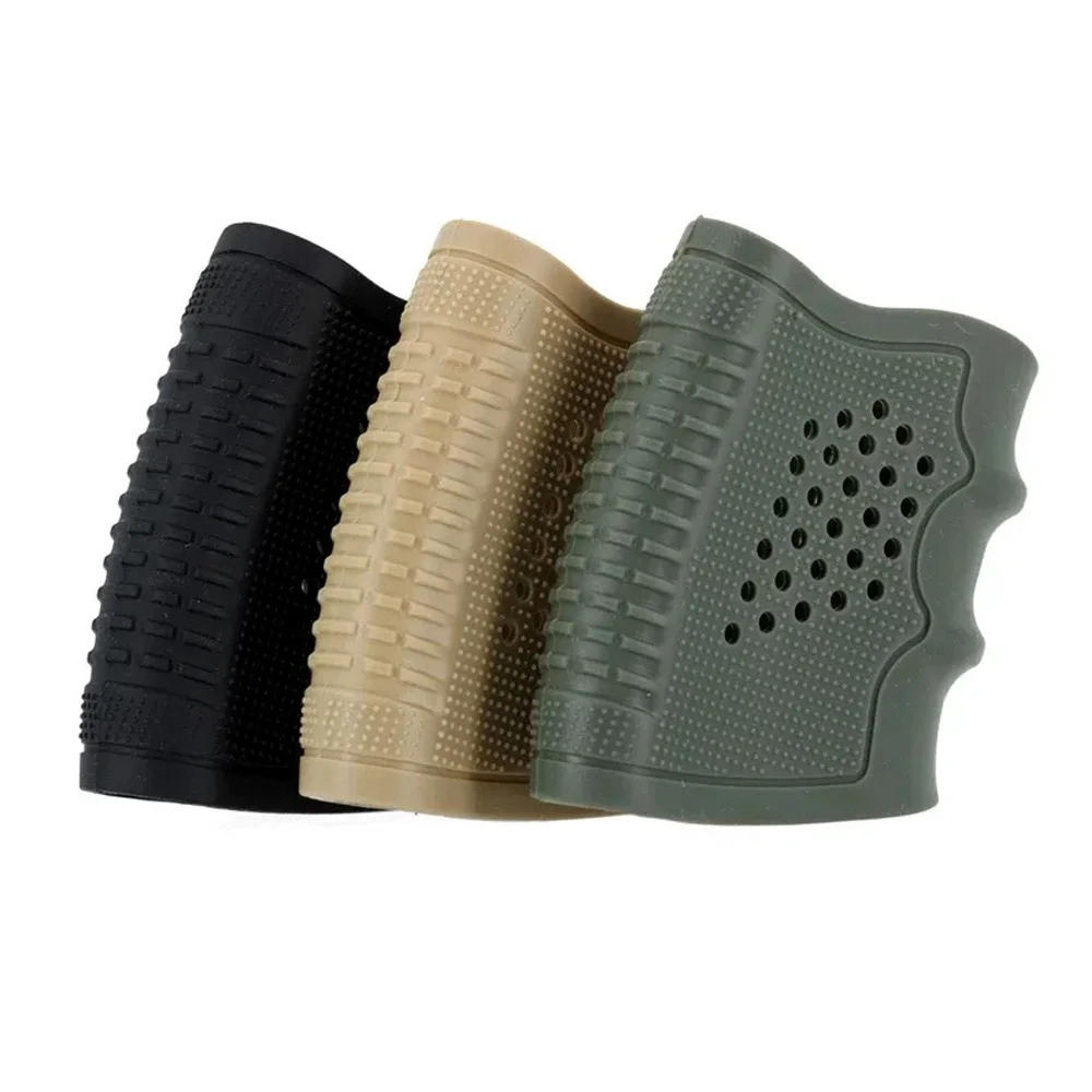Funda de agarre suave M92 - Cubierta de mango antideslizante para pistolas M4/92F/GLOCK/G17/G18/P1/1911 - Cinta de agarre táctica universal AQB220 - imagen 2