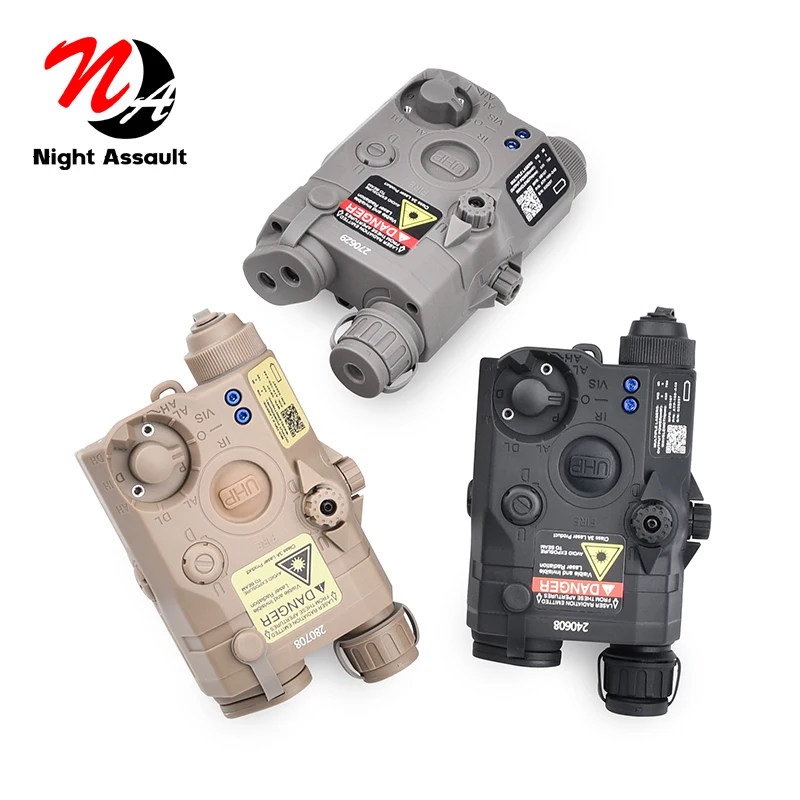 Airsoft-PEQ-15 táctico para arma de caza, caja UHP sin función, ajuste simulado, modelo de riel de 20MM, PEQ Lazer, indicador de caja de batería - imagen 4