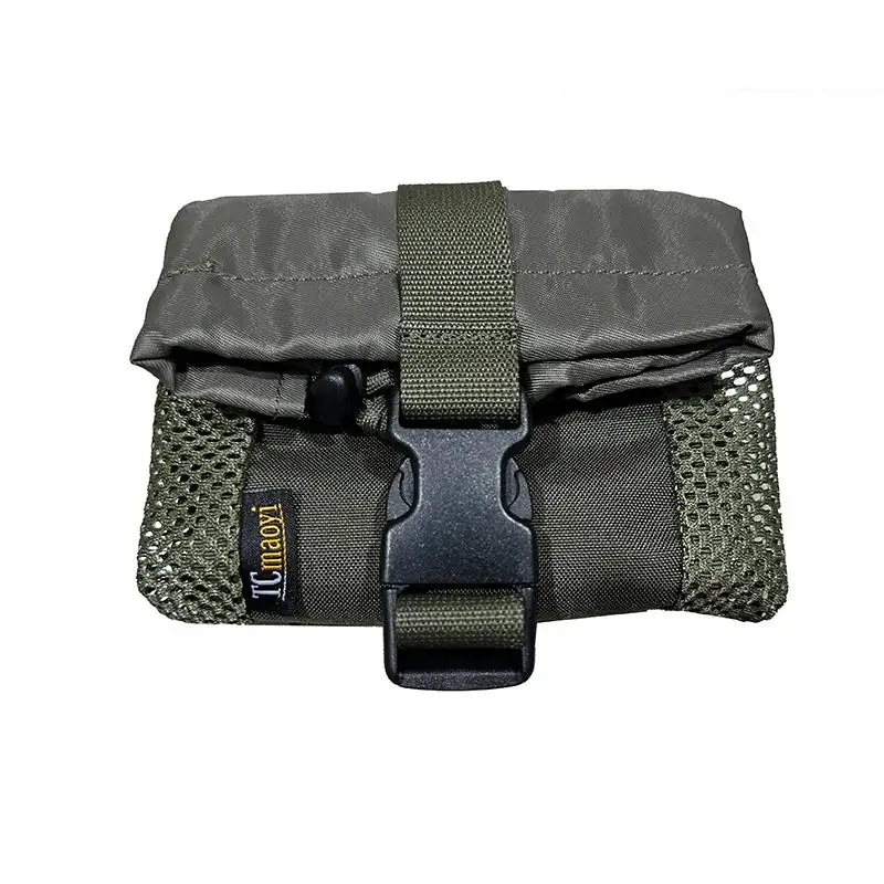 Tc0230 Bolsa de reciclaje plegable de malla Bolsa de almacenamiento de artículos diversos Bolsa adjunta para chaleco de modelado - imagen 4