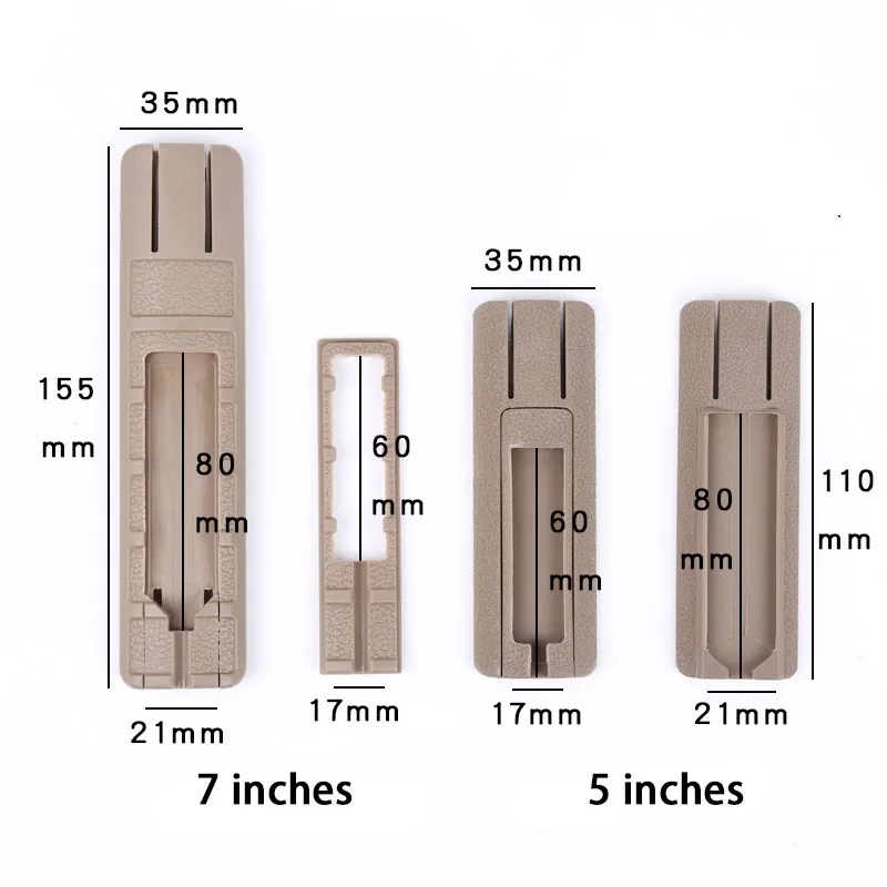 Panel táctico de bolsillo para interruptor remoto, mira láser, DBAL, PEQ, NGAL, CQBL, M300, M600, linterna, 20mm, accesorios de riel - imagen 5