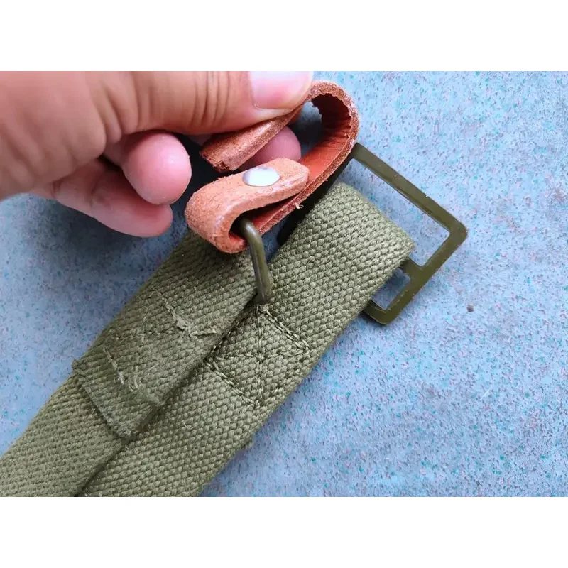 1 pieza de accesorios de correas de eslinga de lona del ejército táctico militar de excedente táctico antiguo - imagen 4