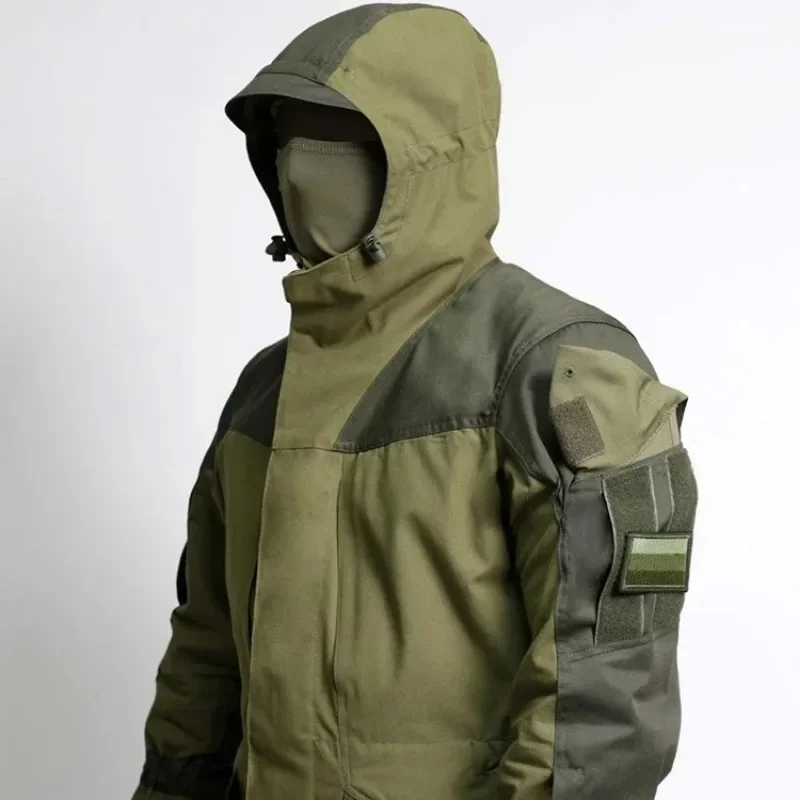 Conjunto de ropa Gorka Gorka-3 traje táctico de montaña rusa Kemalка uniforme de combate de camuflaje hombres chaqueta de adiestramiento al aire libre ropa - imagen 3