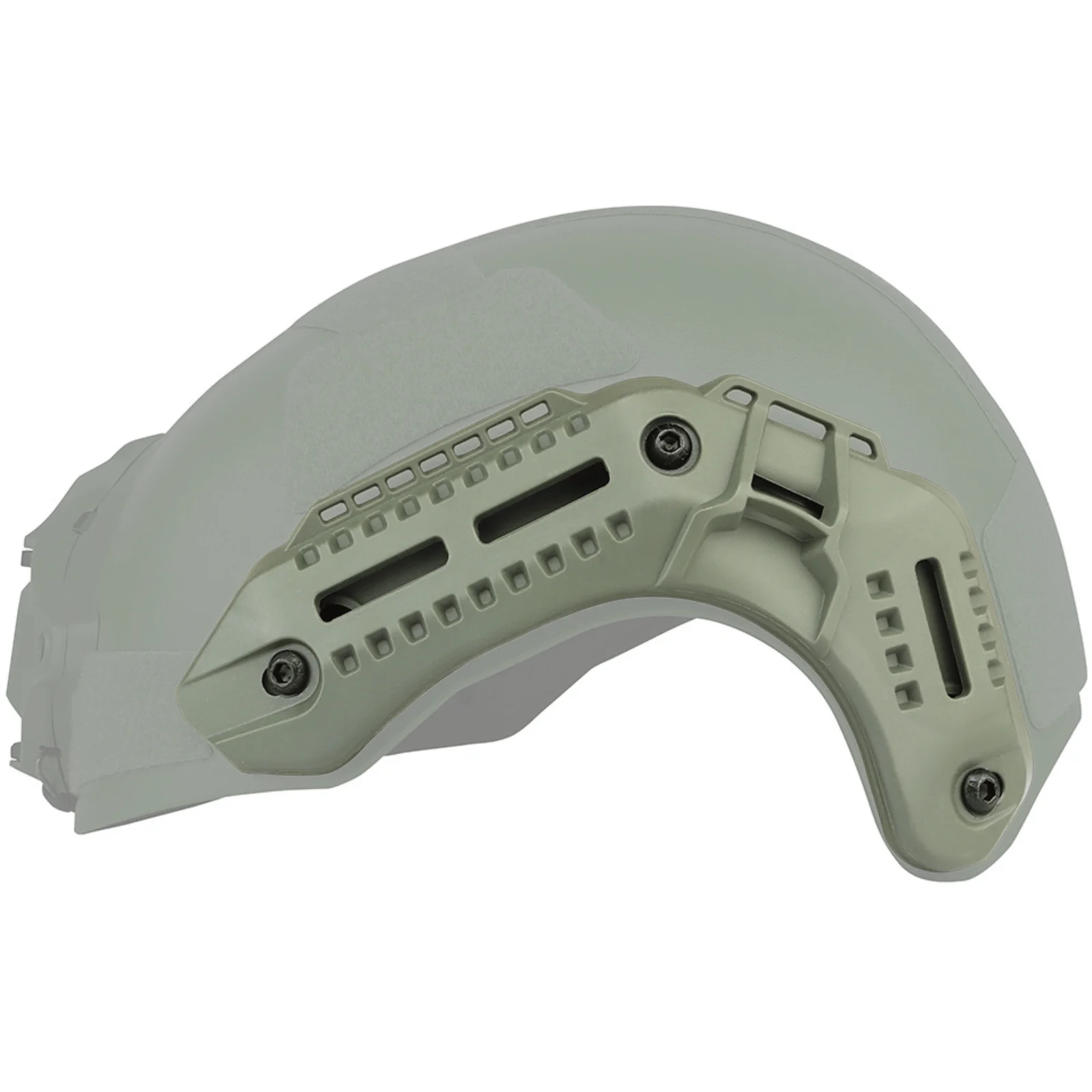 Riel lateral para casco Fast MK, adaptador de riel de alta calidad, accesorios de caza y Paintball, Kit de montaje de 1 par - imagen 4