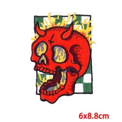 Parche bordado skull cráneo táctico – Para coser o planchar